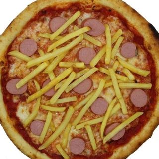 pizza wurstel