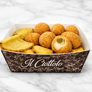 Porzione Patate & Mozzarelline 5 Pz
