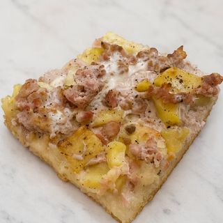 Pizzetta Salsiccia e patate
