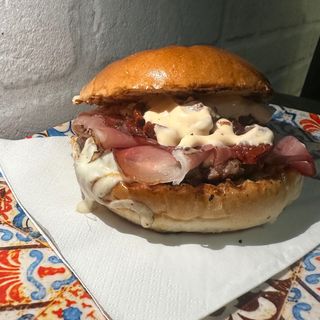 Speck burger