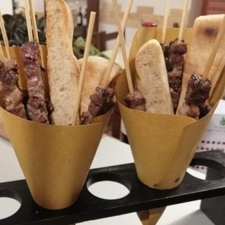 Arrosticini di fegato piccanti