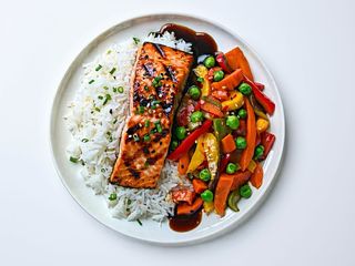 126. Filetto di salmone alla griglia