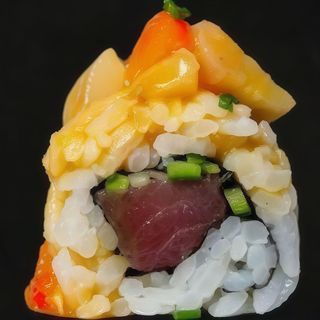 184 Ceviche Orange Mango Roll [8 Pezzi]
