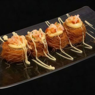 12 - Hotroll Salmon Kataifi [4 pezzi]