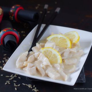 32 Pollo in salsa di limone