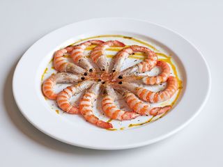 77 Gamberi con anacardi