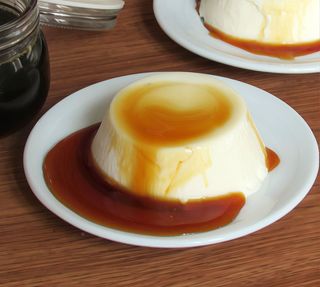 Panna cotta al caramello