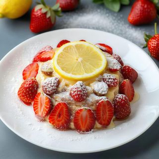Fragole zucchero e limone