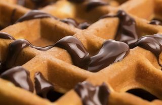 Waffle nutella e mascarpone