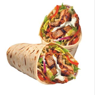 Pita Wrap con kebab 100% pollo
