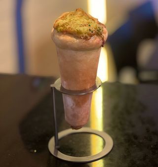 Cono Mortadella e Pistacchio