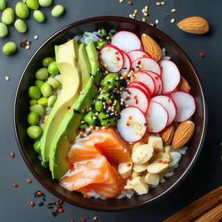 Salmon poke