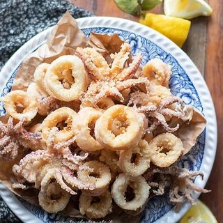 Frittura di solo calamari