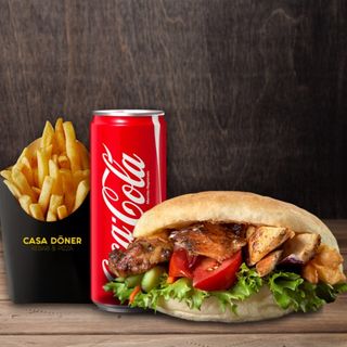 Menù panino kebab