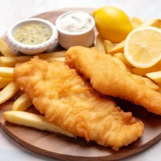 Fish and chips 1 porzione