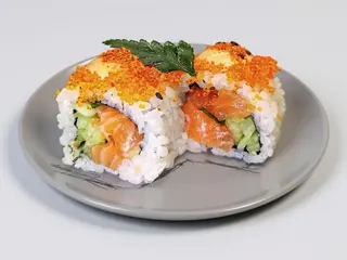 144.Fire sake roll