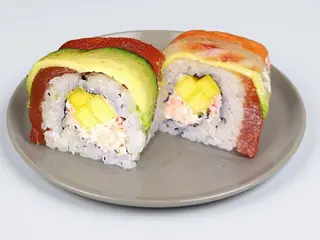 152. Rainbow roll - 8 pezzi