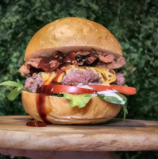 Componi il tuo panino con manzo singolo