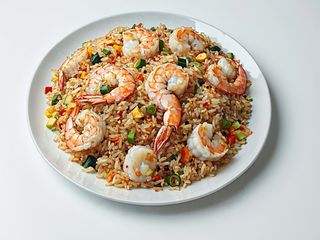 68. Riso saltato ai frutti di mare