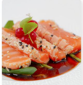 160. Salmone tataki