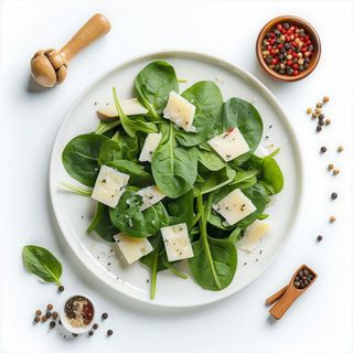 79. Cheese spinach