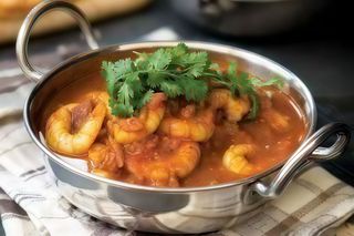 73. Shrimps masala