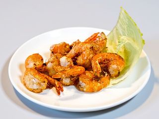 Gamberetti saltati al sale e pepe