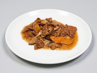 Manzo con Funghi e Bambù