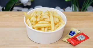 Porzione di patatine fritte