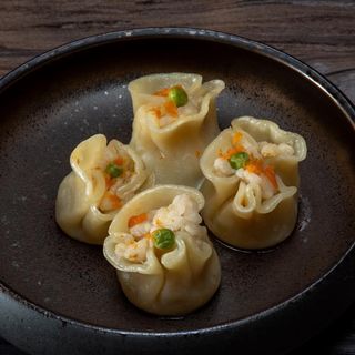 16a Xiao mai con gamberi e carne