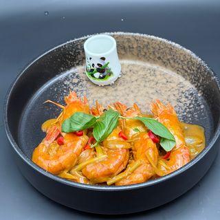 56 Gamberoni in salsa tailandese