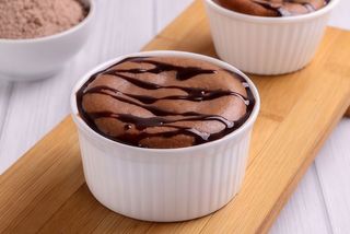94 Soufflé al cioccolato