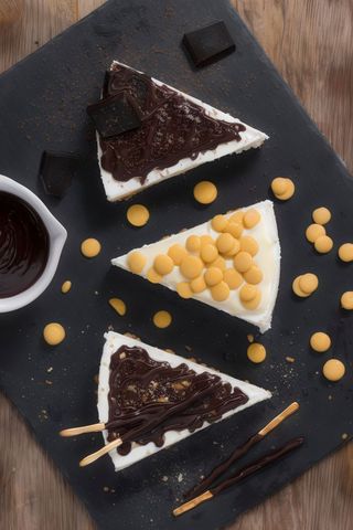 Cheesecake al cioccolato
