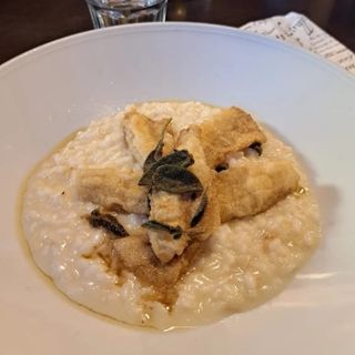 Risotto al pesce persico