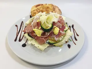 Speck e zafferano