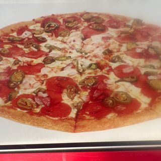 Menù pizza tonda