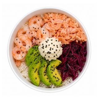 Rice bowl in 5 step
