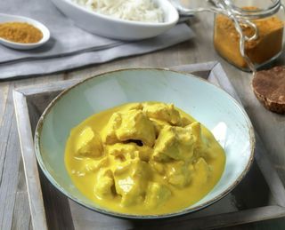 Manzo con salsa al curry