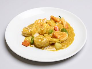 Gamberetti al curry