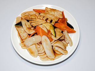 Gnocchi di riso saltato cinese