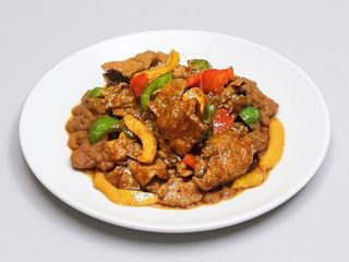 Manzo con salsa di ostriche