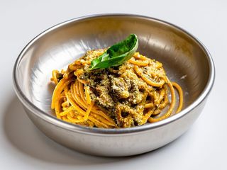 Spaghettoni alla nerano