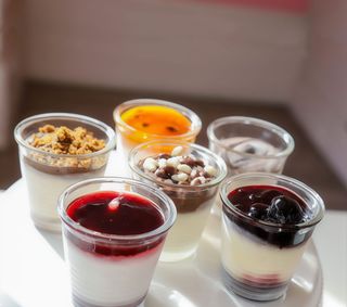 Bicchierino vetro di gelato