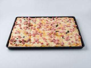 Teglia bianca al prosciutto