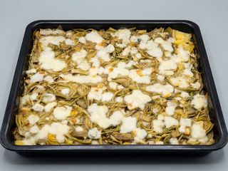 Teglia carciofi e fiordilatte