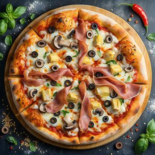 Prosciutto Cotto e Funghi - Maxi