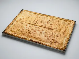 Ciaccino Ripieno con Salsiccia e Patatine - Maxi