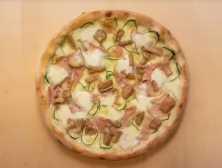 Prosciutto cotto e funghi - Normale