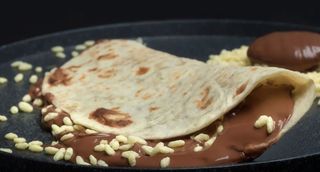 Piadina con nutella