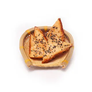 A4. Toast di gamberi con sesamo*